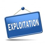 exploitation of natural resources exploit worker or farmer in third world or exploitment of the earth